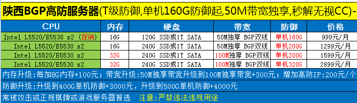陕西高防BGP服务器租用.png