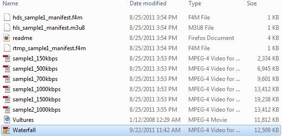 flash  Flash Media Server 4.5入门 第六部分：HTTP动态流的使用